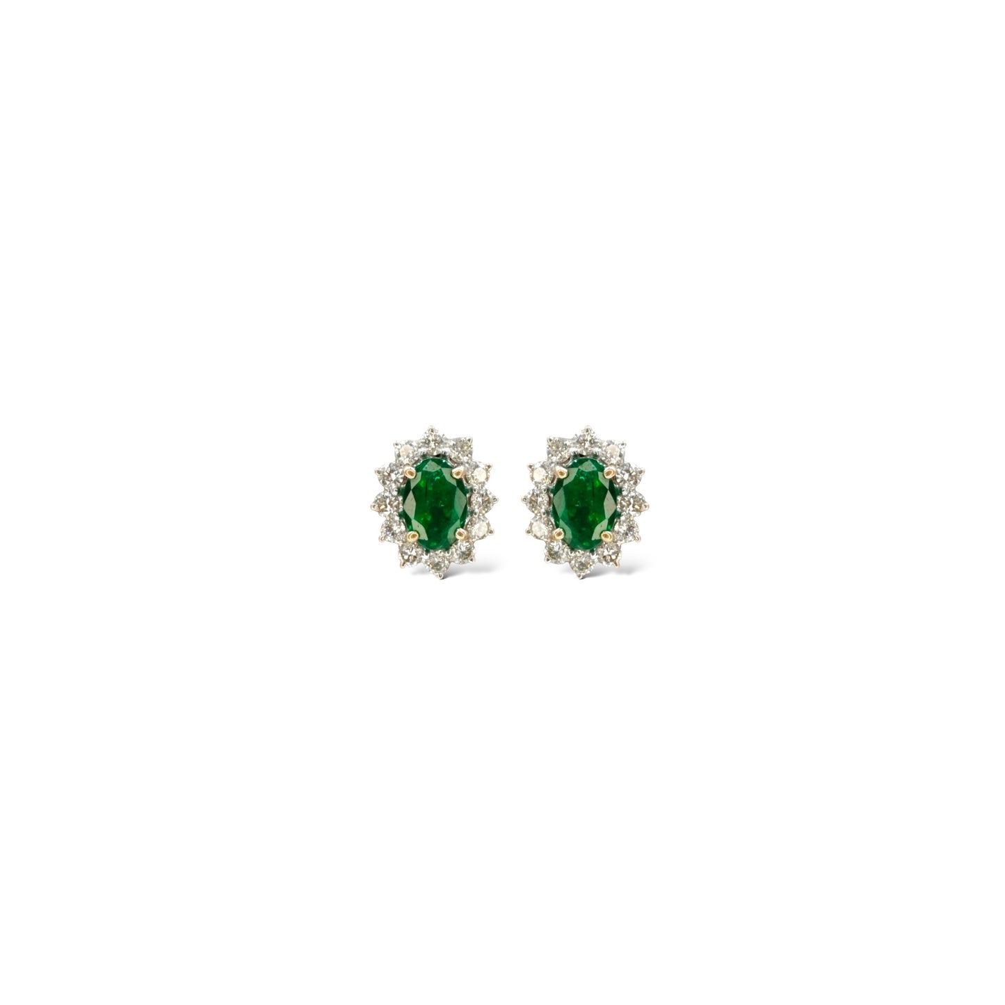 Natural Emerald Earring