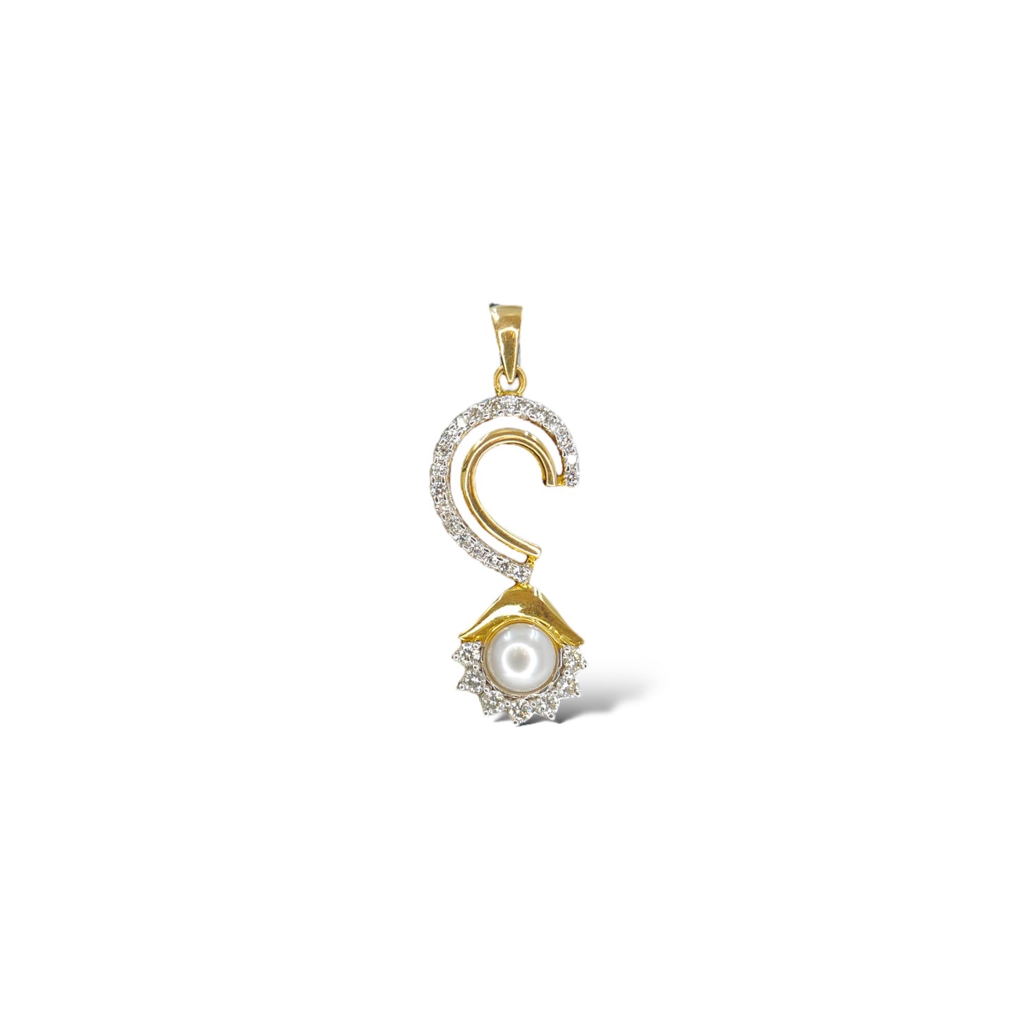 Diamond & Pearl Pendant