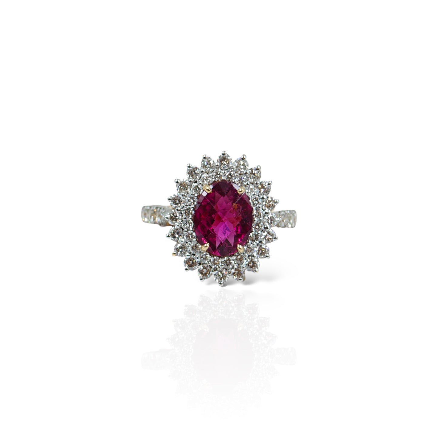 Rubellite Ring