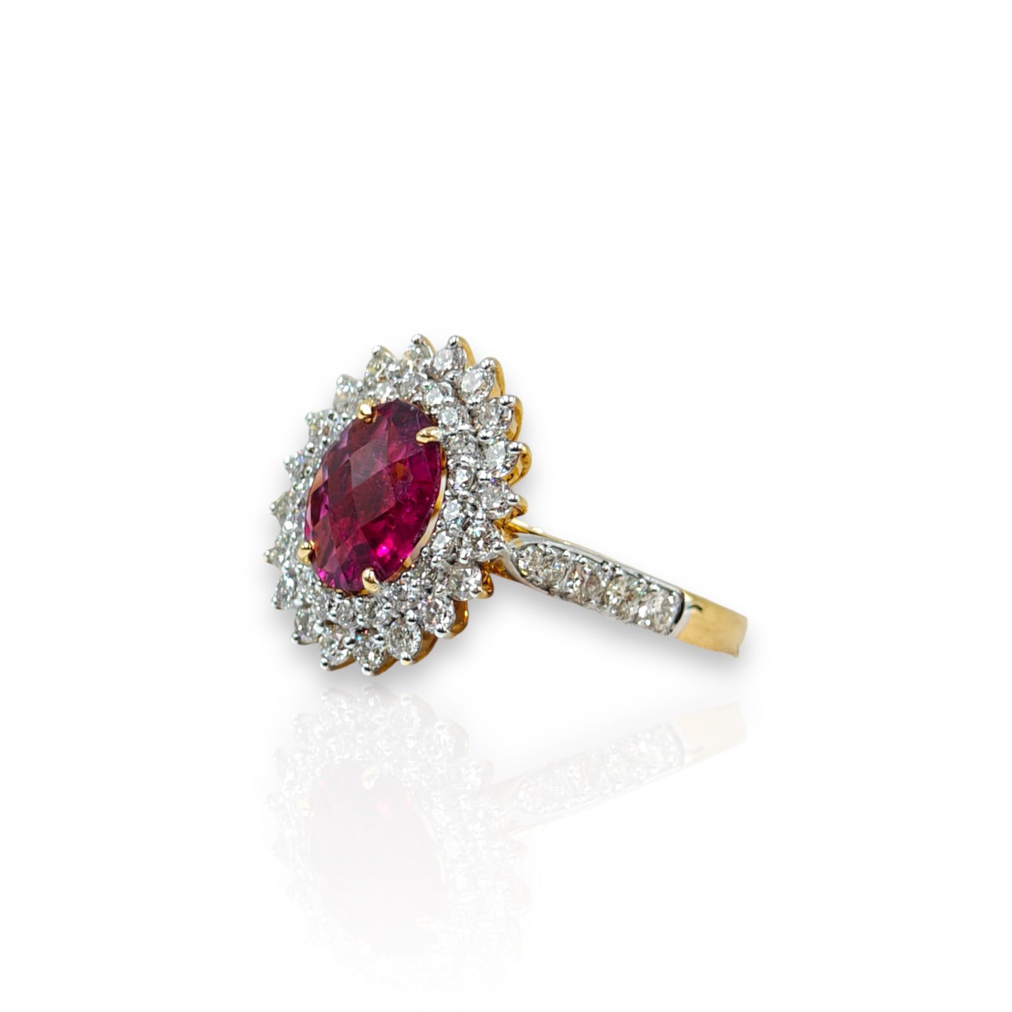 Rubellite Ring