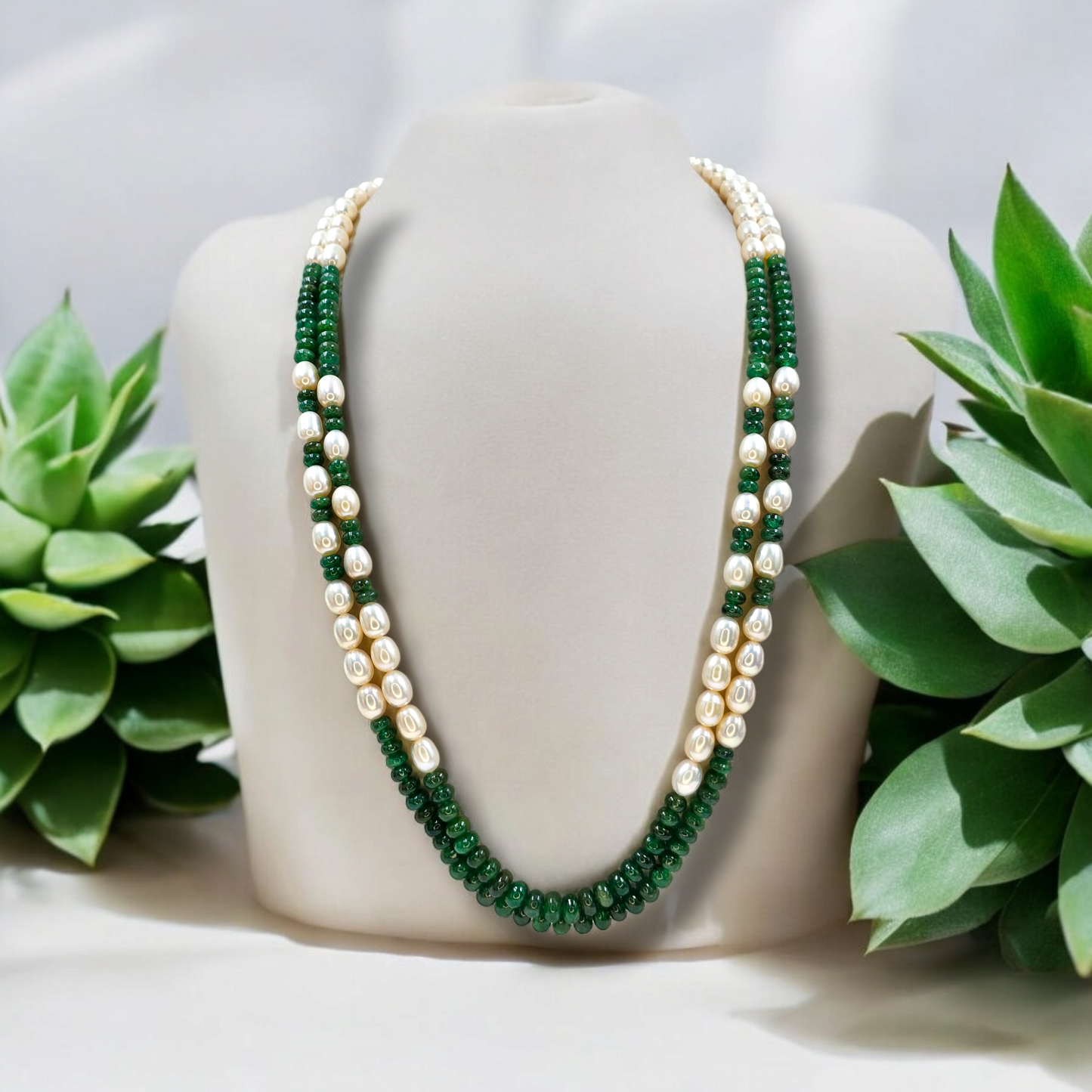 Emerald & Pearl Strand