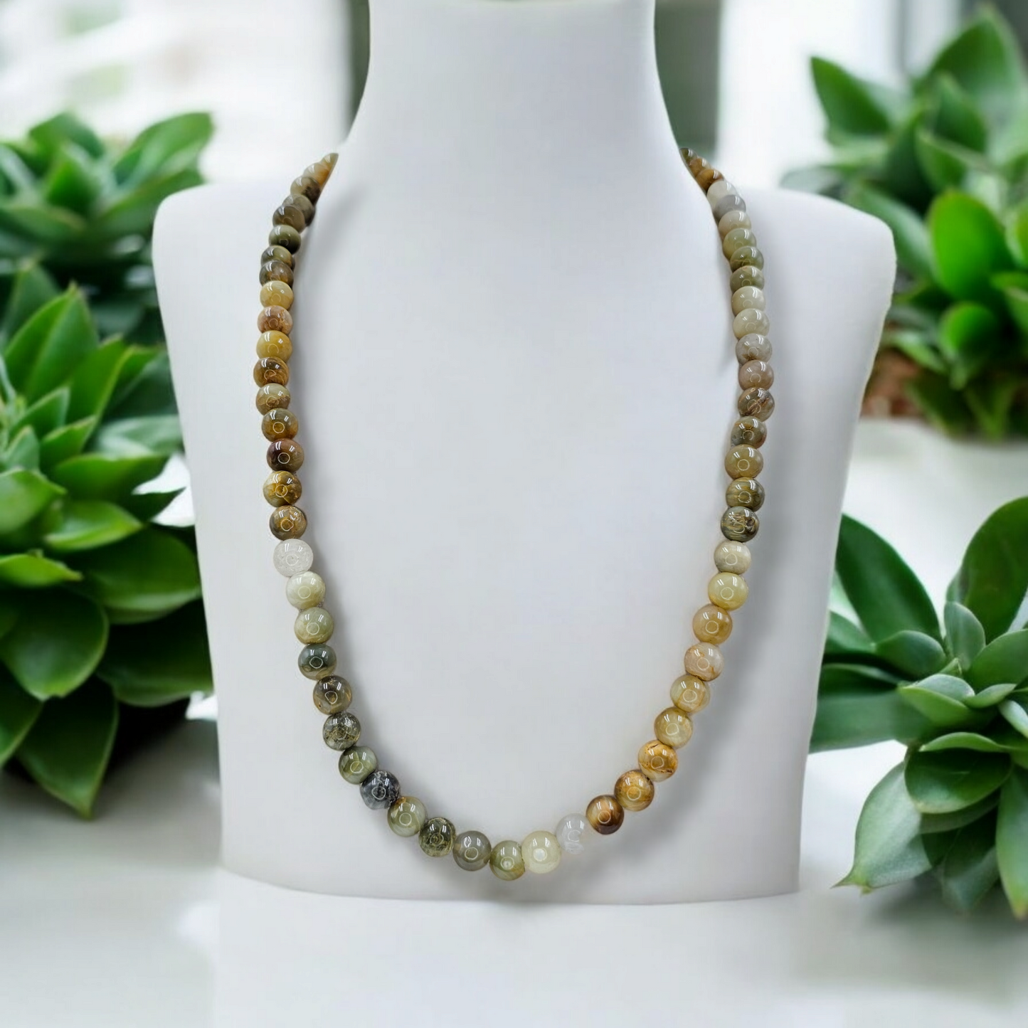 Catseye Beads Necklace